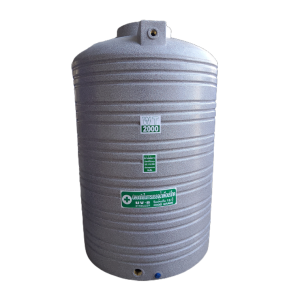 ถังน้ำบนดินพีอีขนาด 2000 ลิตร แกรนิตเทา
