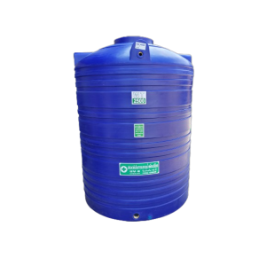 ถังน้ำบนดินพีอีขนาด 2500 ลิตร สีน้ำเงิน