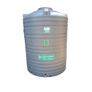 ถังน้ำบนดินพีอีขนาด 2500 ลิตร สีเทา