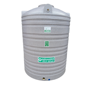 ถังน้ำบนดินพีอีขนาด 2500 ลิตร แกรนิตเทา