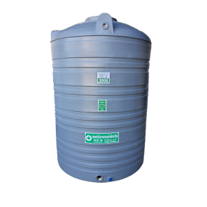 ถังน้ำบนดินพีอีขนาด 3000 ลิตร สีเทา