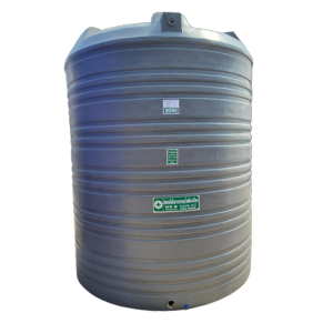 ถังน้ำบนดินพีอีขนาด 8000 ลิตร สีเทา